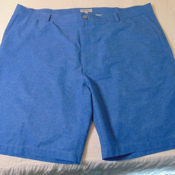 Peter Millar Blue Hybrid Shorts - Picture 2 of 4